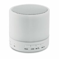 ROUND WHITE Wireless Lautsprecher LED