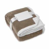 ZERMATT Coral Fleece-Decke