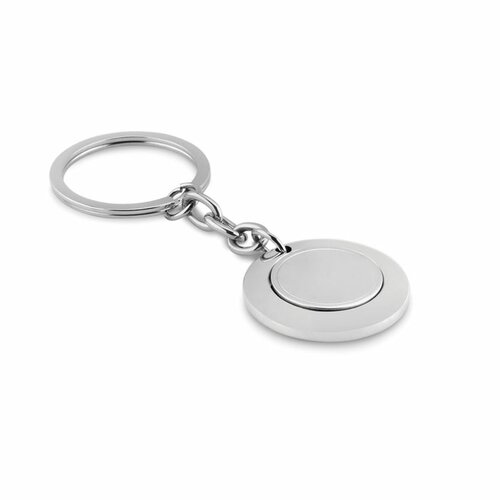 FLAT RING Schlüsselring mit Münzhalter