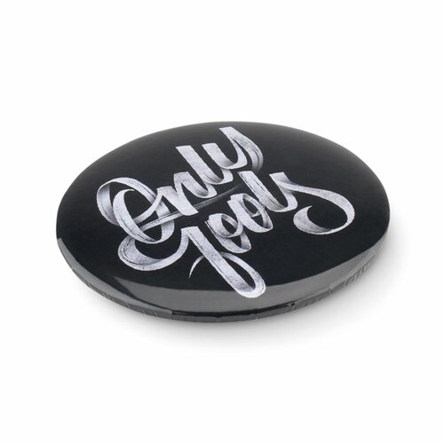 PIN OPENER Magnet-Badge mit Kapselheber