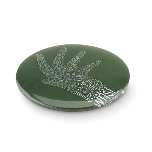 MIRROR Badge mit Make-up Spiegel