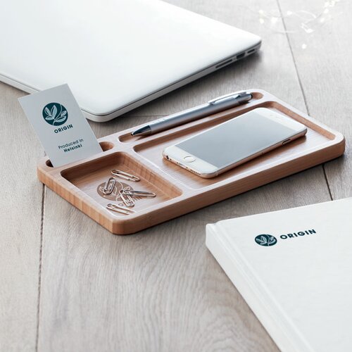 CLEANDESK Organizer mit Ladestation