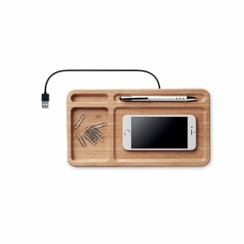 CLEANDESK Organizer mit Ladestation
