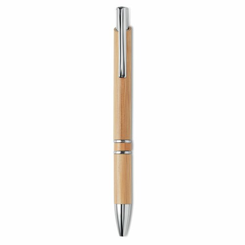 BERN BAMBOO Druckkugelschreiber mit Bambus