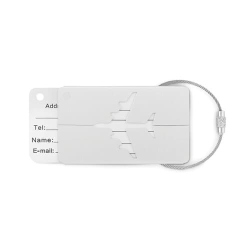 FLY TAG Kofferanhänger aus Aluminium