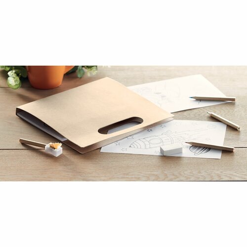 FOLDER2 GO Malset mit 6 Buntstiften