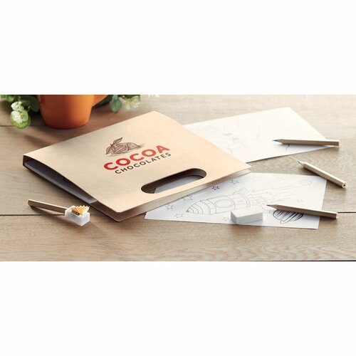 FOLDER2 GO Malset mit 6 Buntstiften