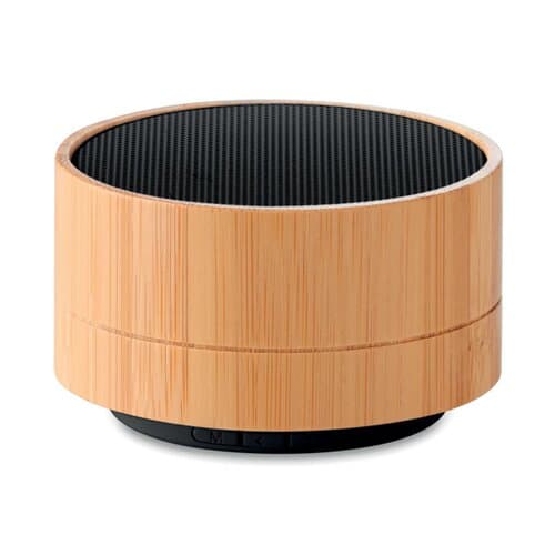 SOUND BAMBOO Runder wireless Lautsprecher