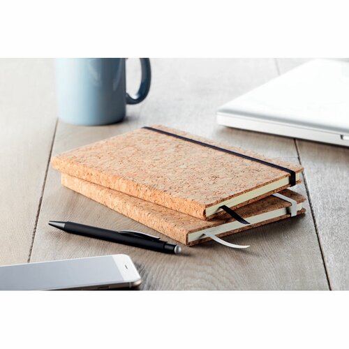 SUBER DIN A5 Notizbuch mit Kork