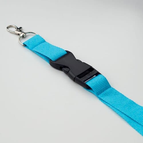 WIDE LANY Lanyard mit Metallkarabiner