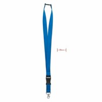 WIDE LANY Lanyard mit Metallkarabiner