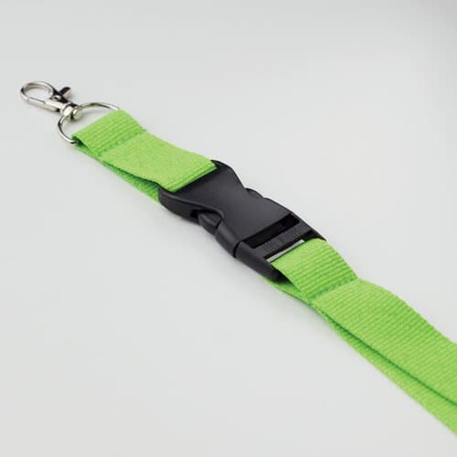 WIDE LANY Lanyard mit Metallkarabiner