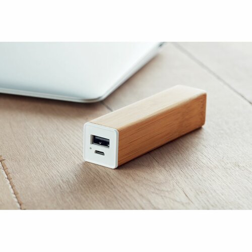 POWERBAM Powerbank 2200 mAh Bambus