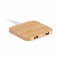 CUADRO Induktive Ladestation Bambus