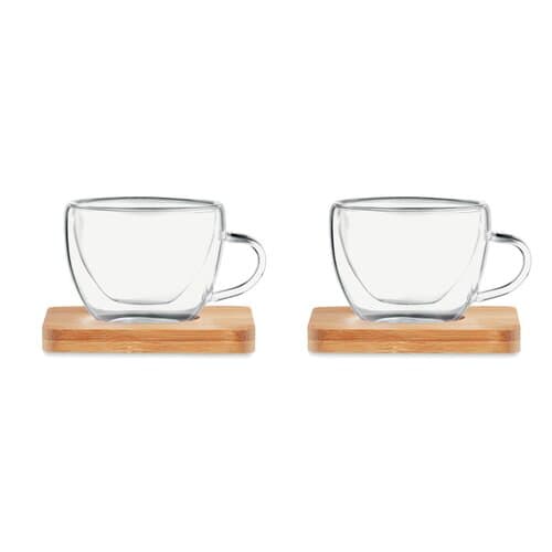 BELIZE Set mit 2 Espressogläsern