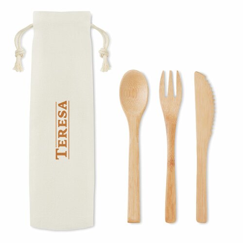 SETBOO Besteck-Set Bambus