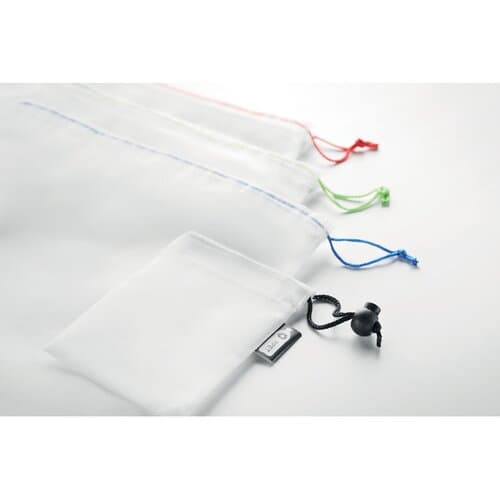 VEGGIE SET RPET Obst/Gemüsenetze 3teilig