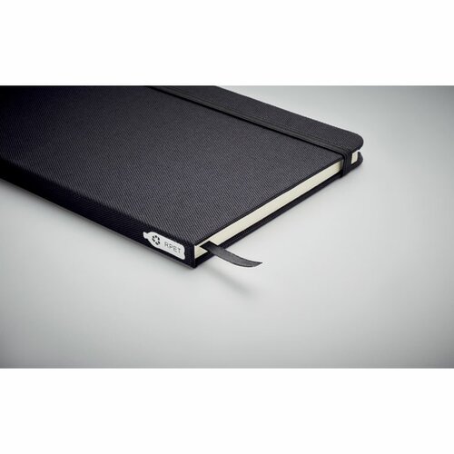 NOTE RPET DIN A5 Notizbuch 600D RPET     MO9966