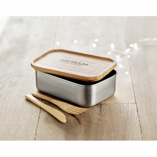 SAVANNA Lunchbox Edelstahl 600ml