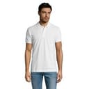 PRIME MEN PRIME HERREN POLO 200g in white