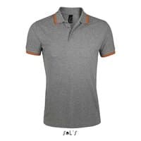 melange grau / orange