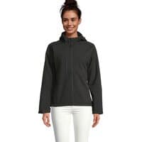 REPLAY WOMEN REPLAY DAMEN HOOD SOFTSHELL
