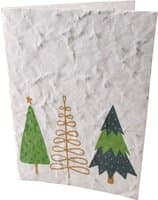 Samenpapier Weihnachtsgruß