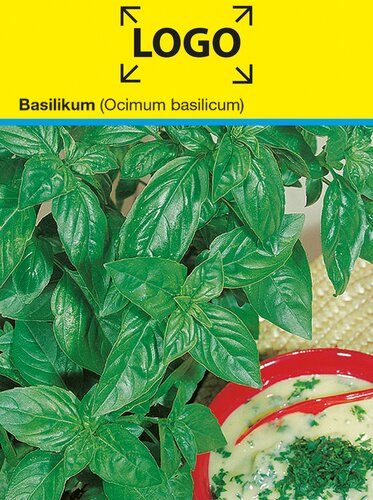 Samentütchen Basilikum 82 x 114 mm