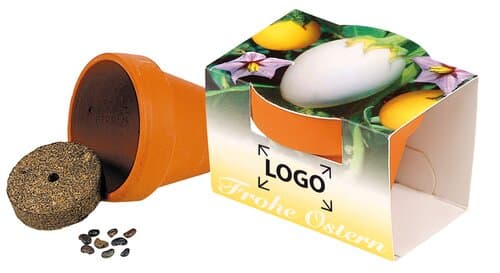 Tontöpfchen Frohe Ostern