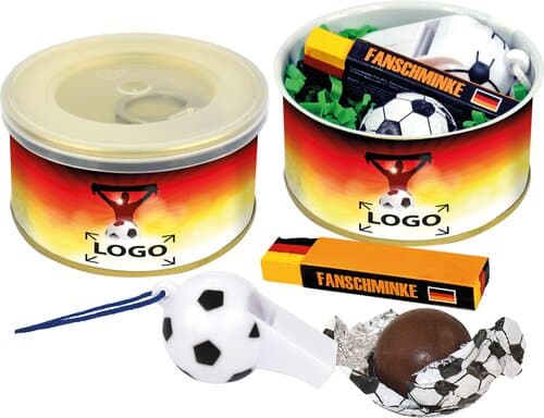 Fußball-Fan-Dose