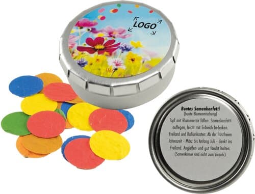 Pflanzdöschen Samenkonfetti