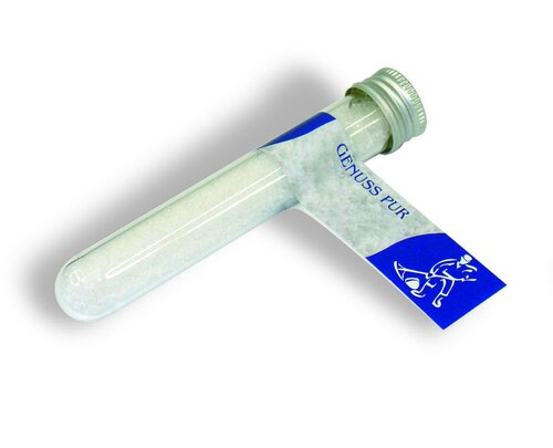 Reagenzglas Meersalz