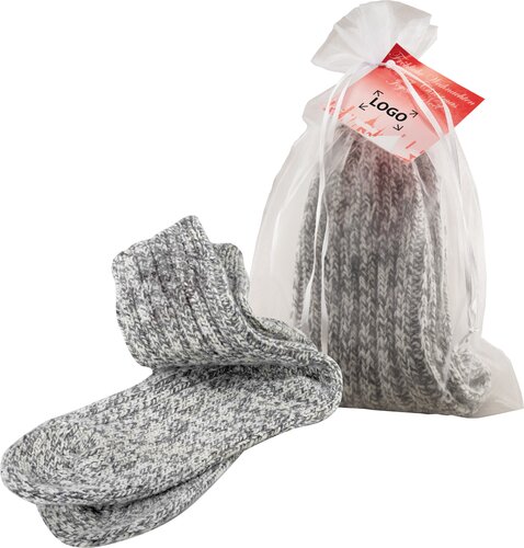 Mollig Socks im Organzasäckchen