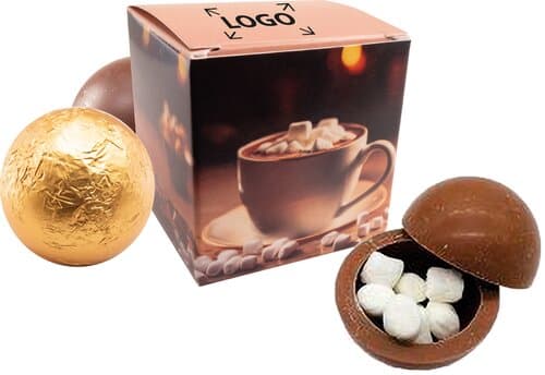 Heißer Schokowürfel