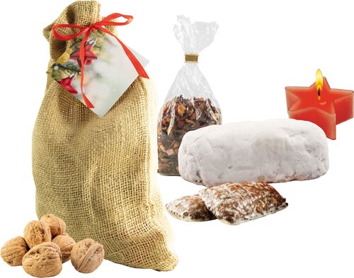 Süßes Weihnachts-Säckchen