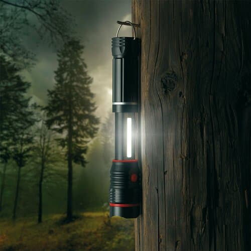 wolf outdoor® BIWA ausziehbare CREE XPE Taschenlampe