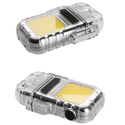 wolf outdoor® CALBUCO wiederaufladbares, spritzwassergeschütztes Outdoor-Feuerzeug