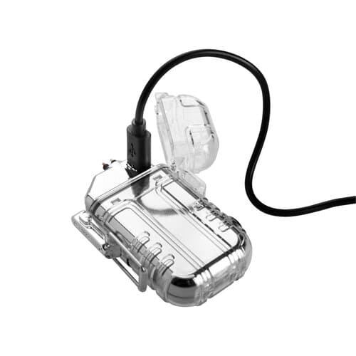 wolf outdoor® CALBUCO wiederaufladbares, spritzwassergeschütztes Outdoor-Feuerzeug