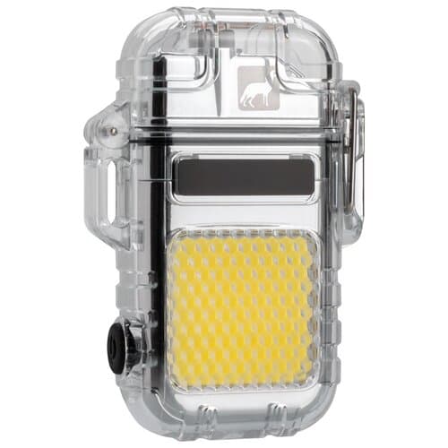 wolf outdoor® CALBUCO wiederaufladbares, spritzwassergeschütztes Outdoor-Feuerzeug