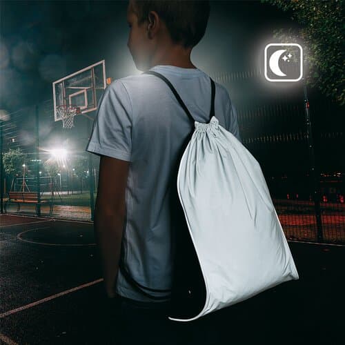 wolf outdoor® DENISON reflektierender Beutel-Rucksack 2 l