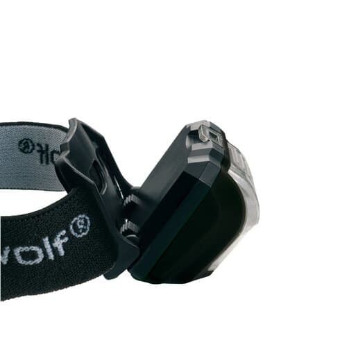 wolf outdoor® TRONADOR schwenkbare Stirnlampe