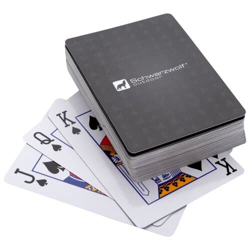 wolf outdoor® YARRA Reiseset bestehend aus Spielkarten und Würfeln