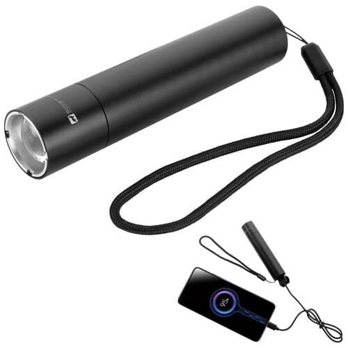 wolf outdoor® ZAGROS wiederaufladbare Taschenlampe