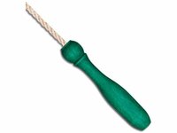 Springseil 250 cm aus Jute Griff Buche gewachst FSCzertifiziert