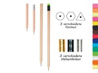 Bleistift natur lang 175cm