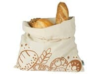 memo Bio-Brotbeutel natur mit Motiv 35 x 40 cm