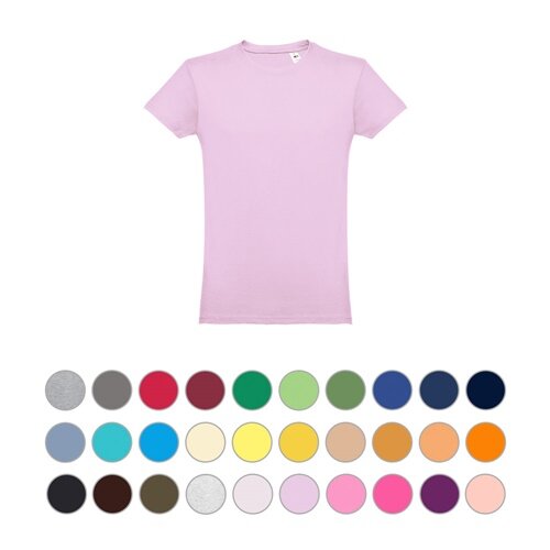 THC LUANDA. Herren-T-Shirt aus Baumwolle im Schlauchformat