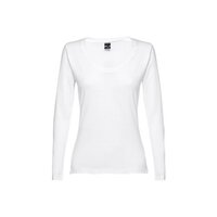 THC BUCHAREST WOMEN WH Langärmeliges tailliertes TShirt für Frauen