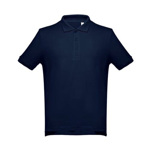 THC ADAM. Kurzarm-Poloshirt aus Baumwolle für Herren