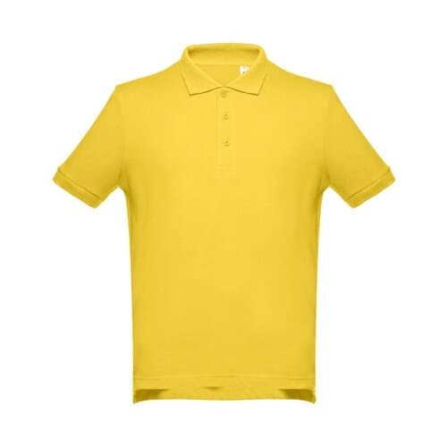 THC ADAM. Kurzarm-Poloshirt aus Baumwolle für Herren